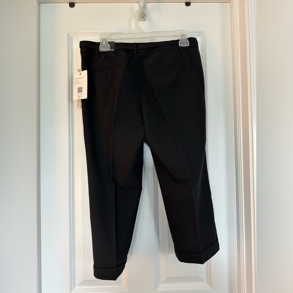 NWT Zac and Rachel size 8 Petite Black Capris